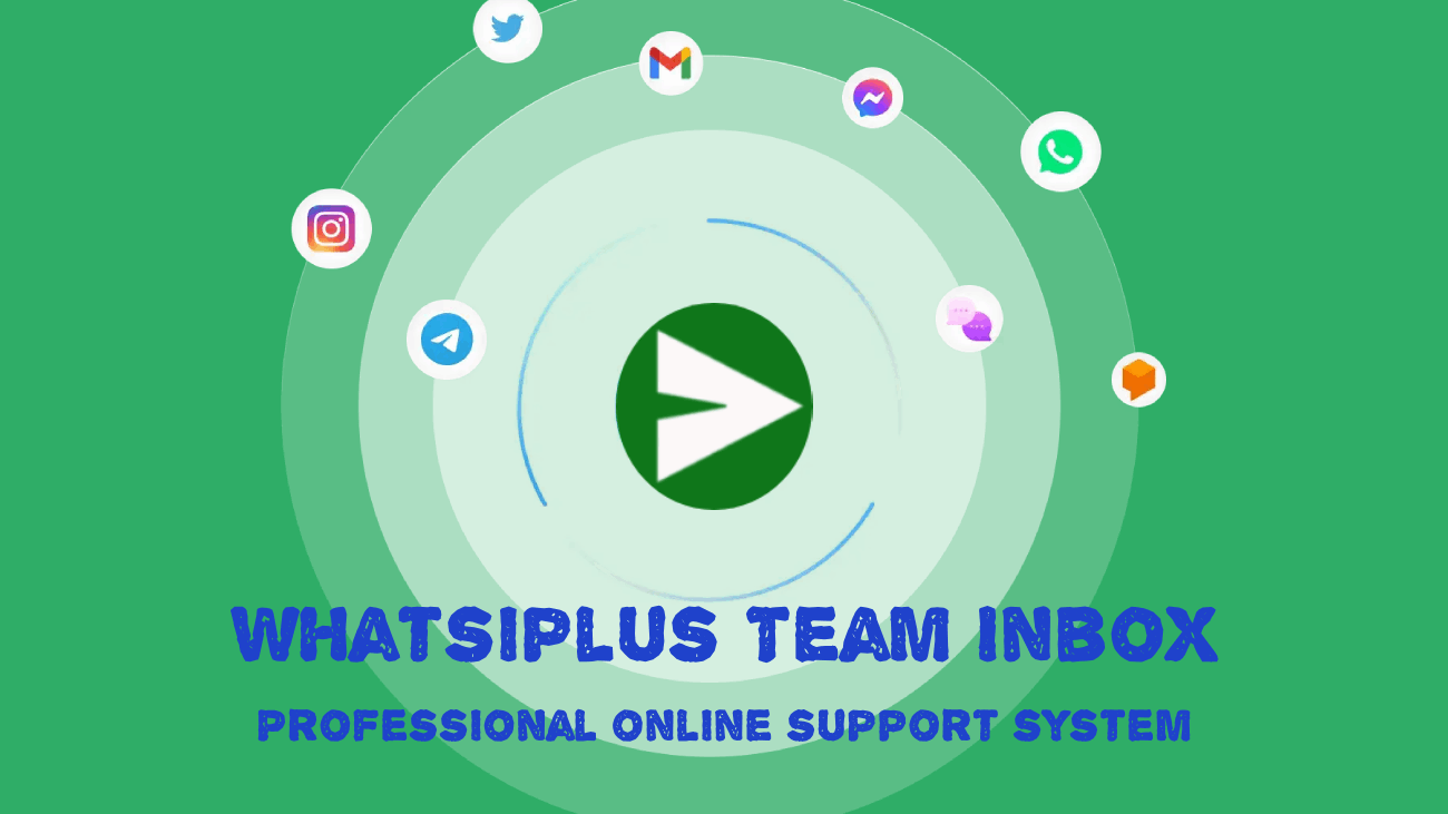 Online Support System and WhatsApp Team Inbox